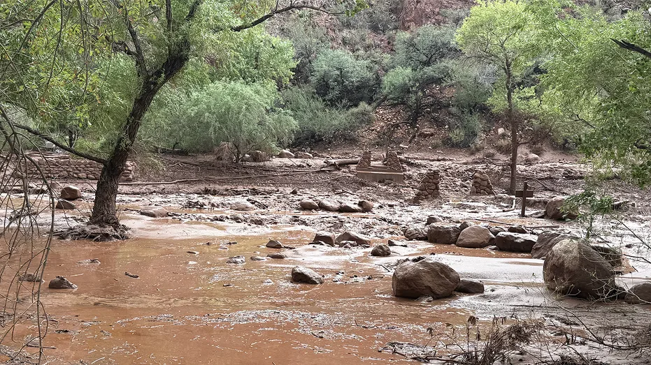 Grand Canyon's Main Water Pipeline Severely Damaged by Flash Floods, Disrupting Major Upgrade