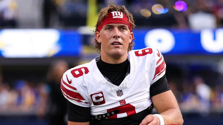 Jaxson Dart Injury Clouds Giants' Outlook Following Decisive Loss to Rams